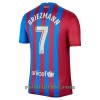 FC Barcelona Antoine Griezmann 7 Hjemme 2021-22 - Herre Fotballdrakt